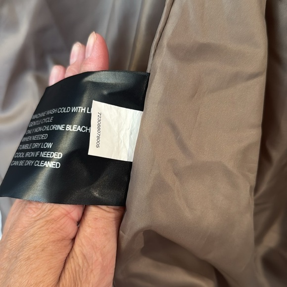 Women’s TOWER by London Fog TRUFFLE Hooded Quilted Puffer Coat Jacket size Large - Picture 15 of 16